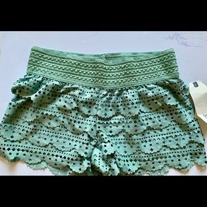 Jolt Faux Suede Shorts Size Small